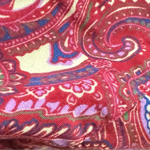 Men’s Cremieux button down casual shirt. Paisley. Bx 16 - Picture 4 of 4